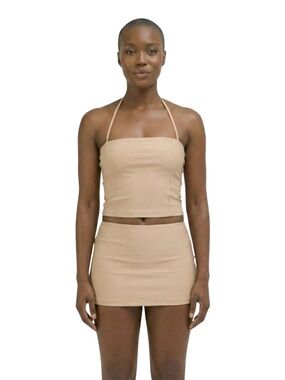 TUBE TOP - Camel